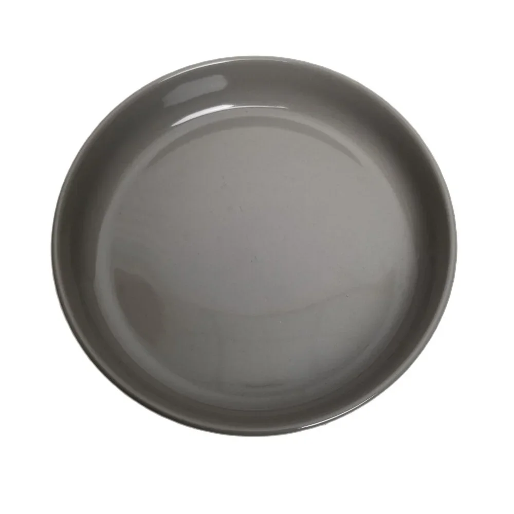 Project 62 Stoneware Dinner Bowls Set of 2 Gray White Food Photography Modern